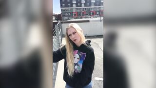 Blond Webcam Whore Tried Porn For The 1st Time - BananaFever
