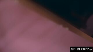 Close ups of puffy nippled mother i'd like to fuck masturbating hard on a balloon