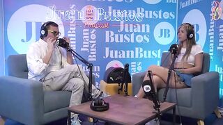 The sizzling golden-haired MollySmith squirts all over the Sybian machine on Juan Bustos' podcast
