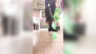 6'7 Giantess in Doc Martens Stomping Hard Immoral Slow-mo Stomps