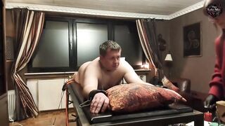 Domlady Mia - Torture of Terror for the Thrall - Training: Butt Screwed with the Banging Machine - Part two