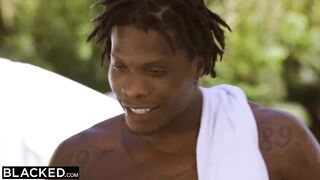 BLACKED Those 2 Golden-haired Beauties This guy Met At The Gym Needed BBC