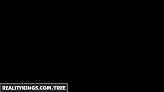 Reality Kings - Amateur ebony pair's sextape gets dripped