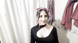 Washroom Bangs Me Hard and Fills My Throat with Cum