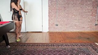 Behind the Scene, This babe Loses the Soccer Match and Pays Her Wager