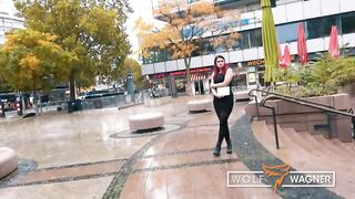 Tall girl MELINA MAY drilled by blind date! WOLF WAGNER wolfwagner.love