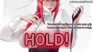 Endure Makima's degradation test to become her indecent puppy (CBT JOI)