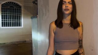 The Stranger Asked to Ride Her on a Motorcycle in Swap for Sex
