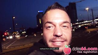 PUBLIC BANG w/ Kessie Shy behind billboard in Berlin! Dates66