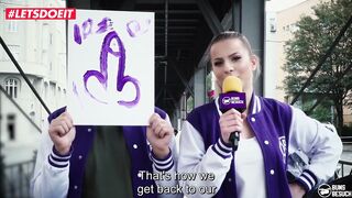 LETSDOEIT - Breasty German Pornstar Gets Enticed By Amateur Artist