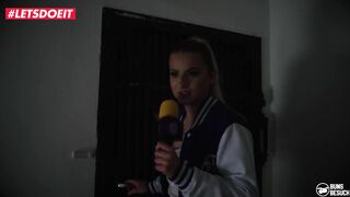 LETSDOEIT - Breasty German Pornstar Gets Enticed By Amateur Artist