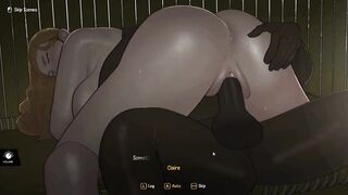 Anime Game – Arrival of the Bitch goddess - Lustful Hawt Hot Golden-haired Woman Gets Her Vagina Smashed By The Tribal Chief