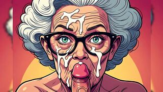 Vintage Toon Style Facials