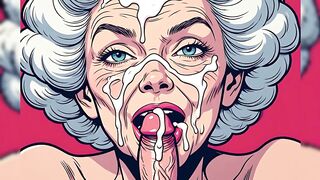 Vintage Toon Style Facials