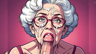 Vintage Toon Style Facials