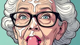 Vintage Toon Style Facials