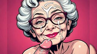 Vintage Toon Style Facials