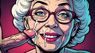 Vintage Toon Style Facials
