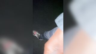 Outdoor Risky Void urine and Bate Compilation