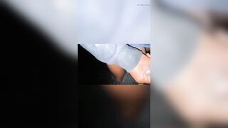Outdoor Risky Void urine and Bate Compilation