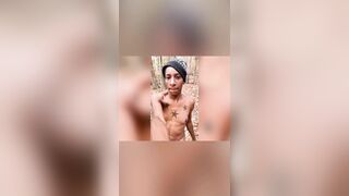 Outdoor Risky Void urine and Bate Compilation