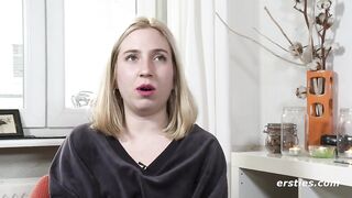 Jane Lotions Her Yummy Twat then Works Dildo on her Love button
