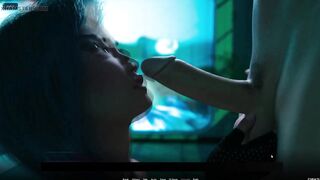 Elen Sucking And Riding Tranny Jessy Large Knob