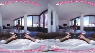 VRBangers Angela White Takes a Large Rod between Her Large titties VR Porn