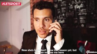 LETSDOEIT - Breasty Teen Amirah Adara Consoled By Spanish Swingers
