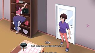 Thicc stepmom has a corpulent butt - Bubbles and Chicks part 4