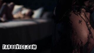 Oriental Playgirl Lulu Chu Enticed by Pervy Roommate in a 3some Sex