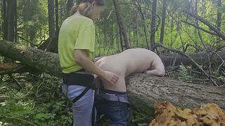 Anastasia Mastix pegging anal submission stud amateur outdoor