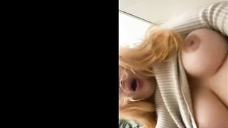 REAL PUBLIC MASTURBATION IN THE RESTORAN