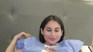 MASTURBATION AND SQUIRT WITH MY PATIENT'S GESTATION STOMACH