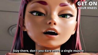 Shemale hentai Starfire - Femdom - Joi - HFO Training & CEI