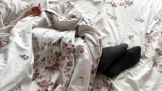 Stepbro Screws His Hot Stepsis in Lengthy Socks – Morning Creampie POV