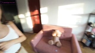 That babe Wanted to Watch How Real Her Doll Could Feel