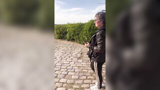 Soviet Monument Sex with the Anal Granny