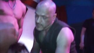 Older Brunette hair Stretched Wide by Biggest Fist in Wild Fuckfest