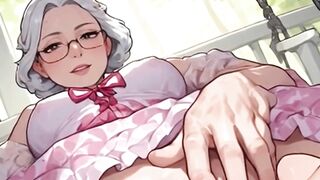 Waifu Older Teacher POV – Sunflower Suit Bench Close-Up Teasing & Banging