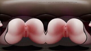 Guestoy - VR Edition. Last trailer (released). Breasty alternative teen with glasses facesitting and spitting. POV.