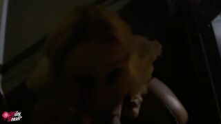 Eager!! Golden-haired Chick Drilled in Public After Date!!