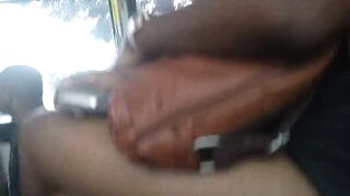 Ebony Candid Showing off