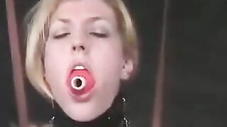 Standing on ballet boots