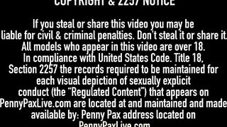 Penny Pax & 4 More GangBang Christie Stevens For Her Bday!