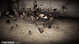 21Sextreme Curvy Red Granny and Busty Teen Munch Vag