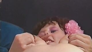 Italian girls play with milk