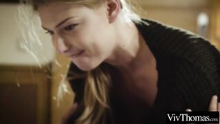 Kinky lesbians drives lover wild with a butt plug