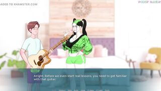 Sexnote by Jamliz 0.25 - Learning Music with Sex, Breasty Teen Gets Some 1
