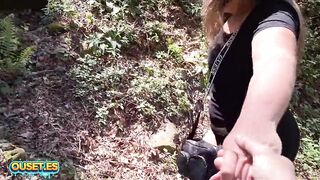 I picked up a large booty prostitute in the woods and drilled her